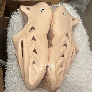 Chic Cream Slip-On Clogs for Men